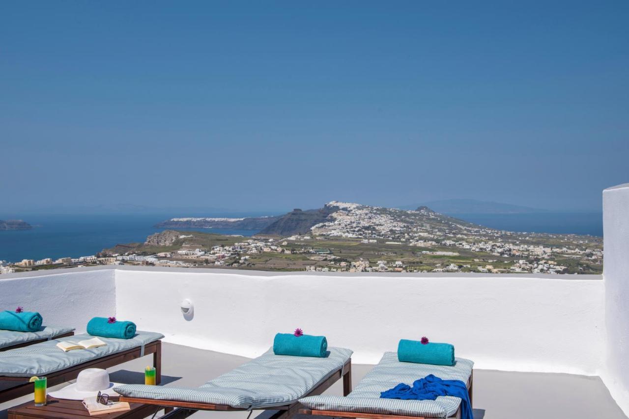 Pýrgos Santorini 180 Degreesヴィラ エクステリア 写真