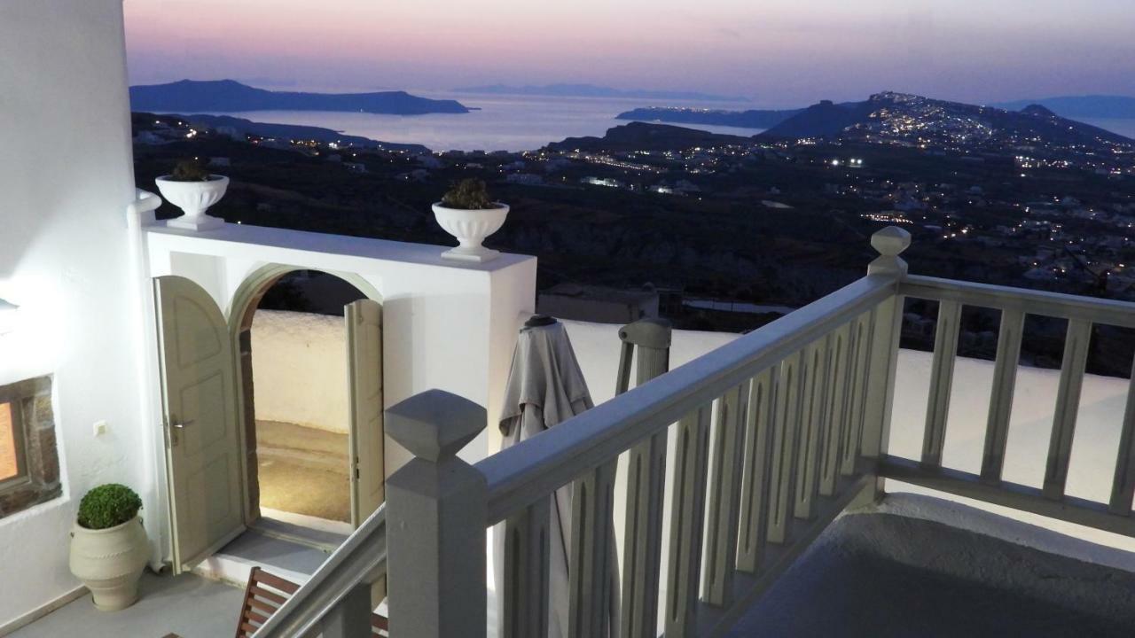 Pýrgos Santorini 180 Degreesヴィラ エクステリア 写真