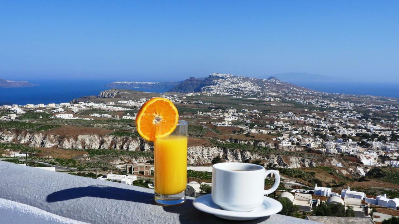 Pýrgos Santorini 180 Degreesヴィラ エクステリア 写真