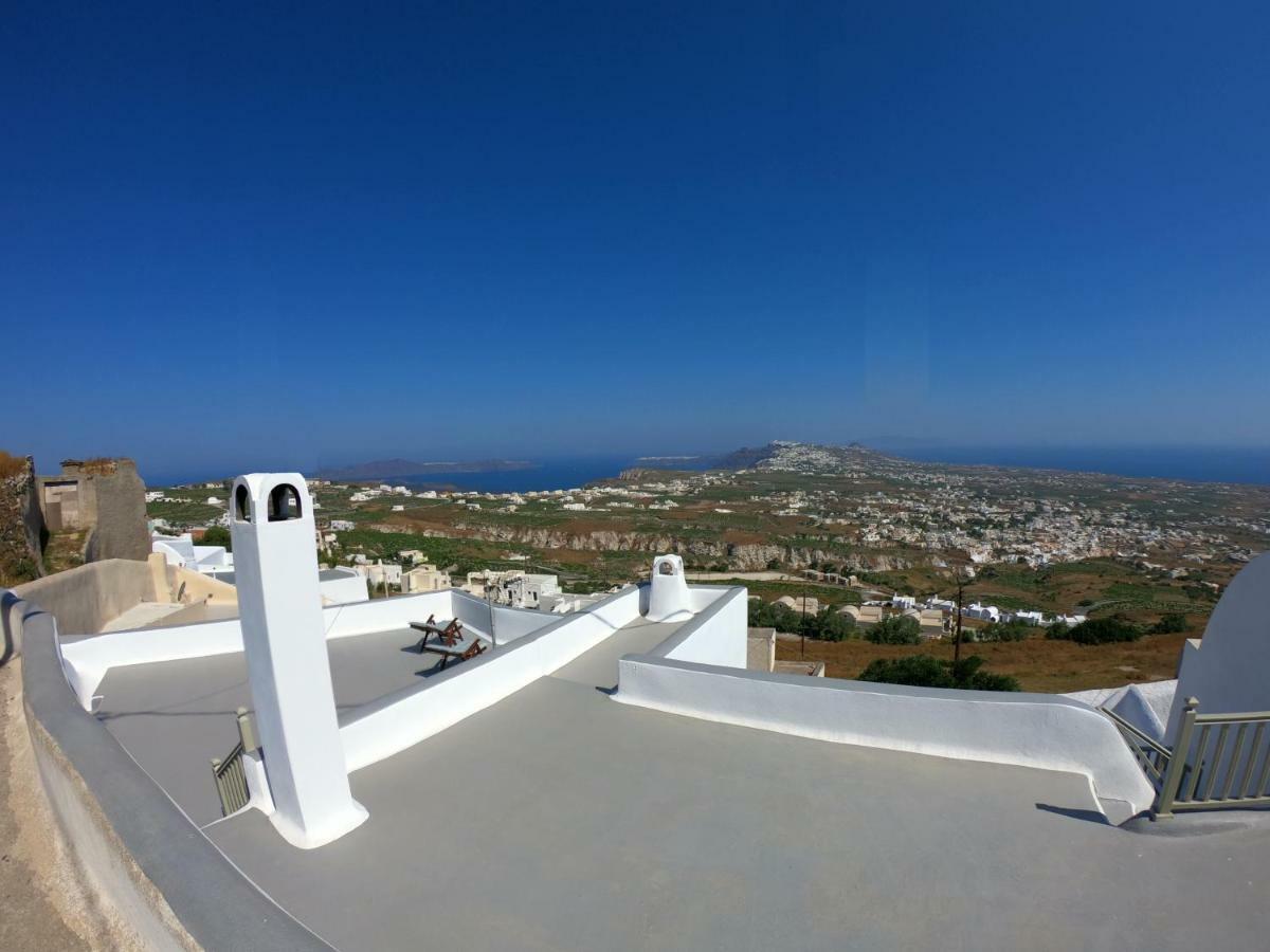 Pýrgos Santorini 180 Degreesヴィラ エクステリア 写真